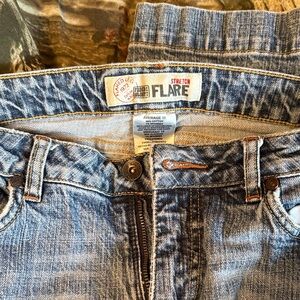 Faded Glory Light Blue Flare Jeans